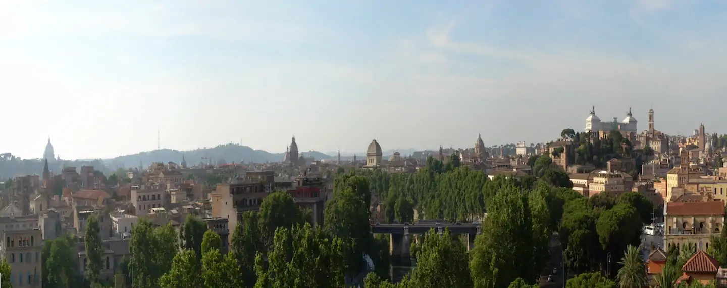 Roma Giardino degli Aranci veduta