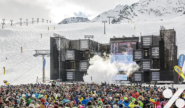 Electric Mountain Festival in Sölden